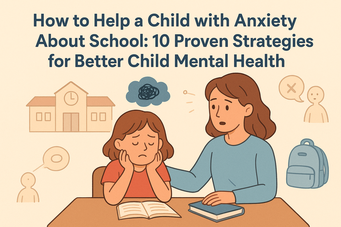 How to Help a Child with Anxiety About School