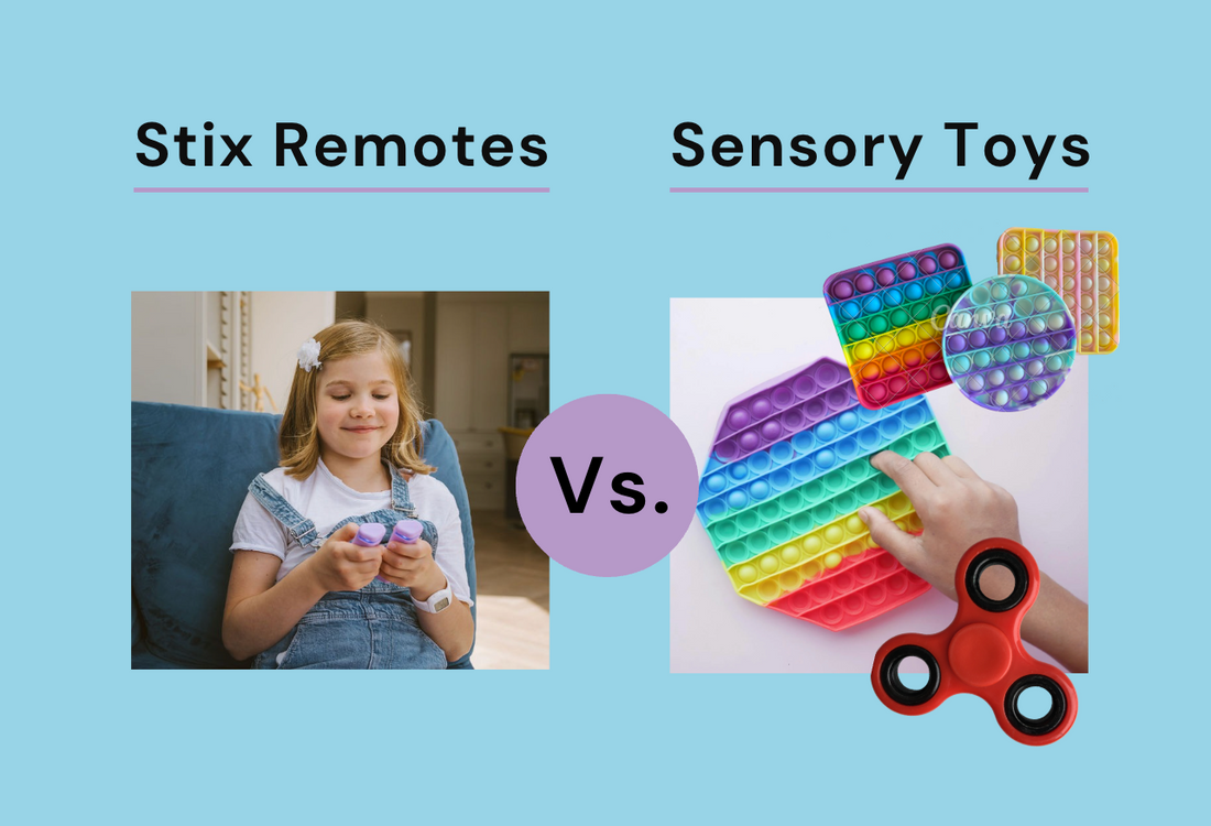 Is Stix a Sensory toy? Not quite, but they help children with emotional regulation difficulties, anxiety, ADHD and autism - here's how: